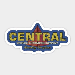 Central Storage and Transfer Company 1925 Sticker